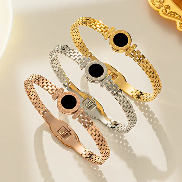 Nova Armband · Edelstahl · Gold