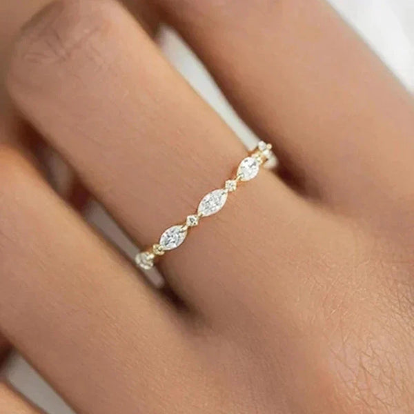 Silberring schlicht, 925 Sterlingsilber